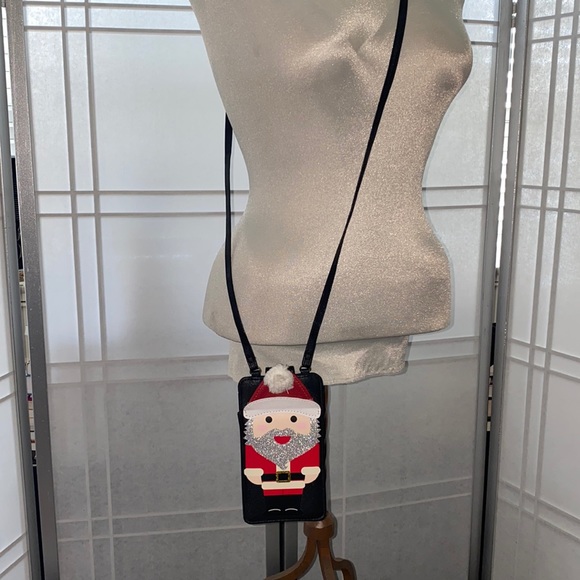 Santa crossbody phone and ID holder